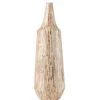 Vase Bouteille Motif Mosaïque Nuye 71cm Beige