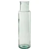Vase Cylindrique Déco Recyclé 55cm Transparent