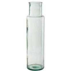 Vase Cylindrique Déco Recyclé 55cm Transparent