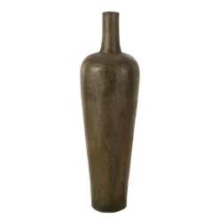 Vase Déco en Ciment Victor 100cm Marron