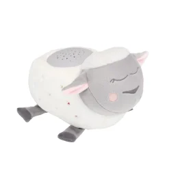Veilleuse bébé peluche mouton projection d'étoiles