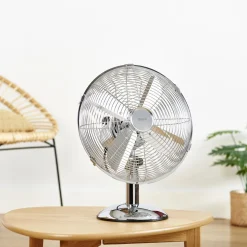 Ventilateur de table Q.6729 - Chrome