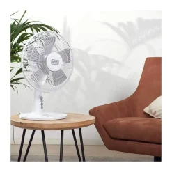 Ventilateur 40W Ø30cm 3 vitesses Oscillation/inclinaison réglable BLACK & DECKER