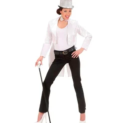 Veste Queue de Pie Femme Blanc - S