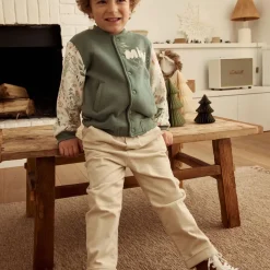 Veste teddy bébé en molleton Merlin