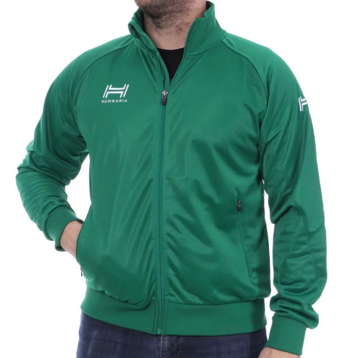 Veste verte homme Hungaria Training Premium 15