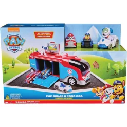 Véhicule Mission Cruiser 3 Racers Pup Squad Robot Chien - Pat Patrouille