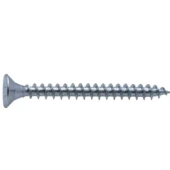 Vis à bois tête fraisée PZ zinguée Vissal filet total 5x20 mm x18 vis