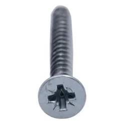 Vis à bois tête fraisée PZ zinguée Vissal filet total 5x20 mm x18 vis