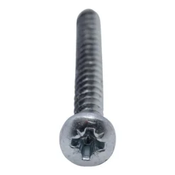 Vis agglo tête ronde PZ zinguée cruciforme Vissal 5x60 mm lot de 5 vis