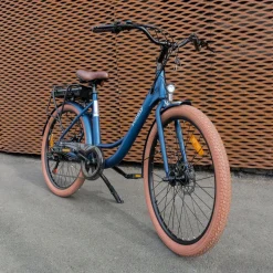 Vélo Assistance Électrique VTC City pro 26 pouces - Bleu