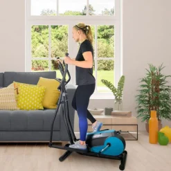 Vélo Elliptique d'appartement SMART BIKE 8 niveaux de résistance magnétique - Roue inertie 3Kg, Ecran d'entraînement