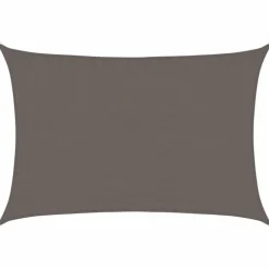Voile d'ombrage 160 g/m^2 Anthracite 3,5x5 m PEHD