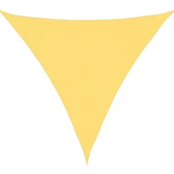 Voile d'ombrage 160 g/m^2 Beige 3x3x3 m PEHD