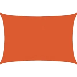 Voile d'ombrage 160 g/m^2 Orange 3,5x4,5 m PEHD