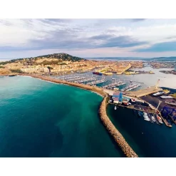 Vol en hélicoptère de 20 min pour 2 personnes au-dessus de l'Étang de Thau - Coffret Cadeau Sport & Aventure