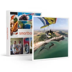 Vol en ULM au-dessus des falaises de la Côte d'Albâtre en Normandie - Coffret Cadeau Sport & Aventure