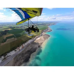 Vol en ULM au-dessus des falaises de la Côte d'Albâtre en Normandie - Coffret Cadeau Sport & Aventure