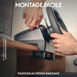 Volant de Course avec Pédales G29 DRIVING FORCE pour PS5, PS4, PC, Mac