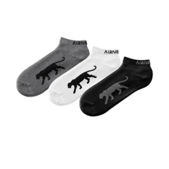 X3 Paires de chaussettes /Noir/Gris Homme Airness 1/214/96