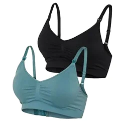 2x Soutien gorge Allaitement Noir/ Femme Mamalicious Lilja